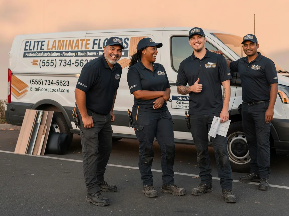 Laminate flooring installation company in Sykesville, PA